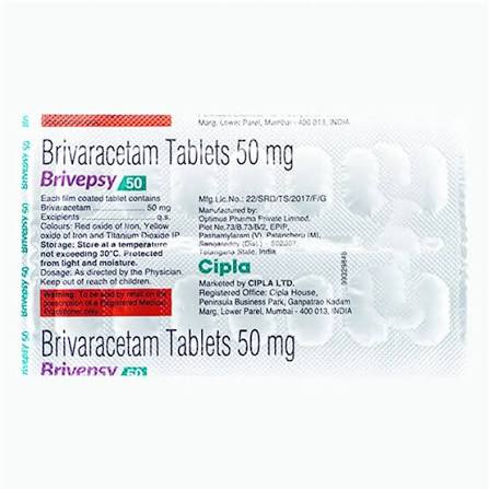 BRIVEPSY 50MG TABLET
