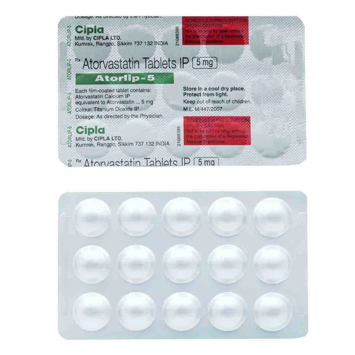 ATORLIP 5MG TABLET